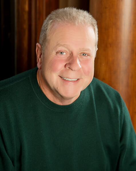 Man with healthy smile after dental treatment